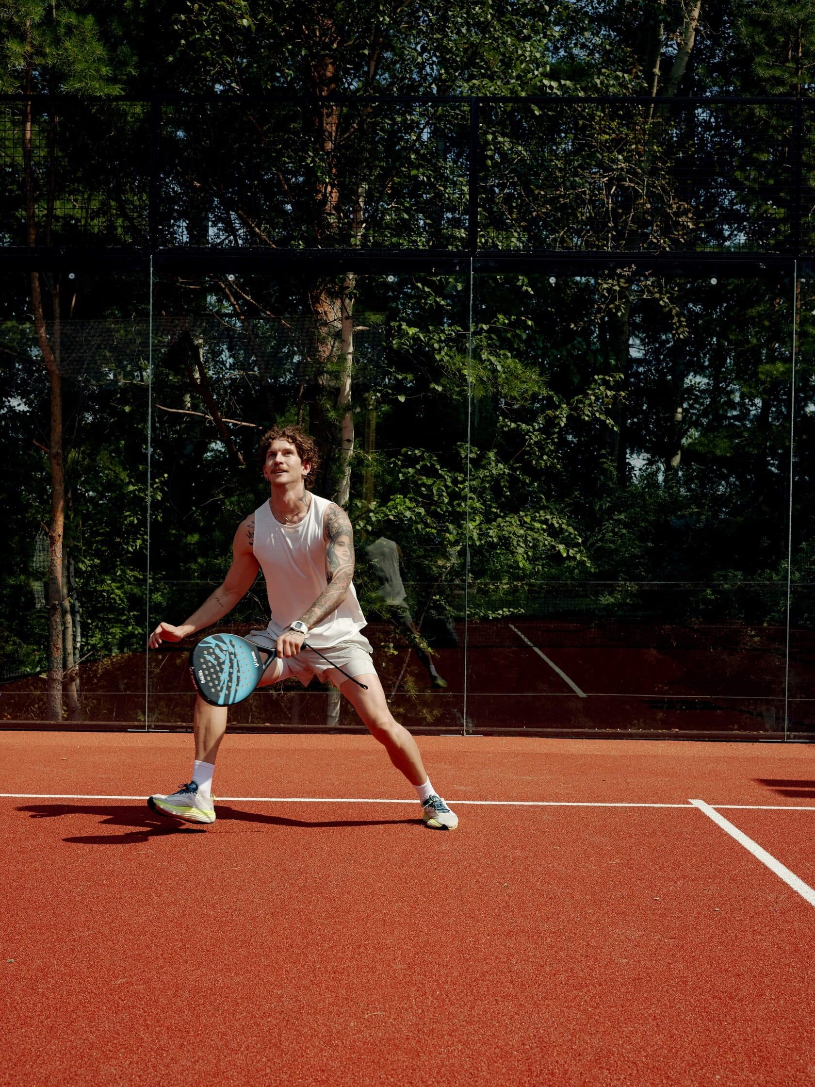 Гравець на падел-корті We are Padel
