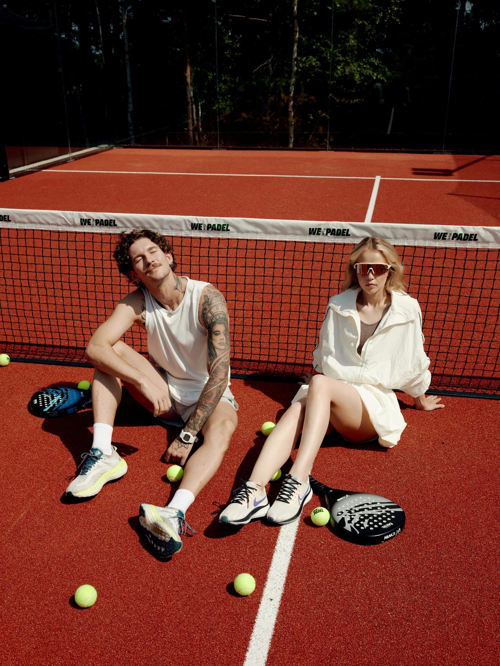 Гравці на корті We are Padel
